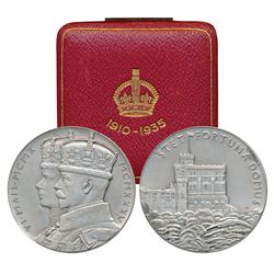 George V and Queen Mary Silver Jubilee Medal,  Silver,  86.3g