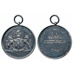 Bhavnagar,  Large Silver Medal,  31.32g