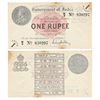 Image 1 : George V,  Rupee 1,  1st issue,  1917