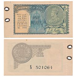 George V,  Rupee 1,  2nd issue,  1935