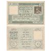 Image 1 : George V,  Rupees 10,  1st issue,  1923