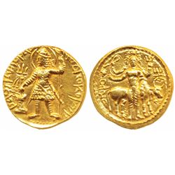 Kushanas,  Vasudeva,  Gold Dinar,  7.92g