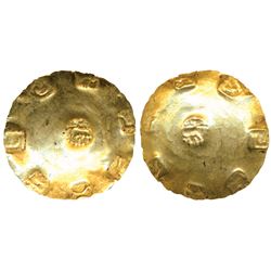 Nagas of Chakrakuta,  Rajyabhushana,  Gold Pagoda,  3.78g