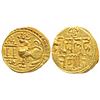 Image 1 : Kadambas of Goa,  Anonymous,  Gold Gadyana,  3.76g