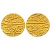 Image 1 : Aurangzeb,  Gold Mohur,  11g,  Bandar-i-Mubarak Surat Mint