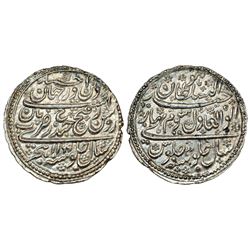 Tipu Sultan,  Silver Double Rupee or Haidari,  22.94g