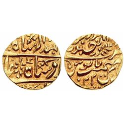 Man Singh,  Gold Mohur,  11.01g,  Jodhpur Mint