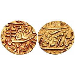 Sumer Singh,  Gold ½ Mohur,  5.49g,  Jodhpur Mint