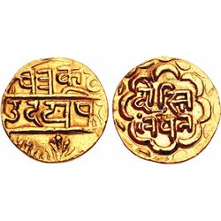 Swarupshahi Series,  Gold ½ Mohur,  5.52g