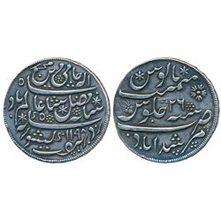 Murshidabad Mint,  Silver Double Rupee / 2 Rupees,  22.63g