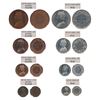 Image 1 : Victoria Queen, set of 8 Restrike Proof Set, 1877,  Silver Rupee