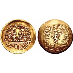 Deccan, Gold Scyphate Ramatanka,  7.46g