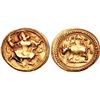 Image 1 : 18th to 19th century,  Gold Token,  3.07g