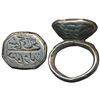 Image 1 : Octagonal Silver Signet Ring,  9.09g