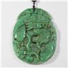 Image 1 : Carved Chinese Stone Pendant
