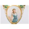 Image 2 : Austrian Handpainted Portrait Urn