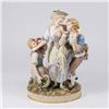 Image 1 : Meissen Grouping, Young Couple w/ Kneeling Female