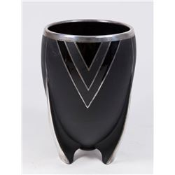 Art Deco Footed Vase