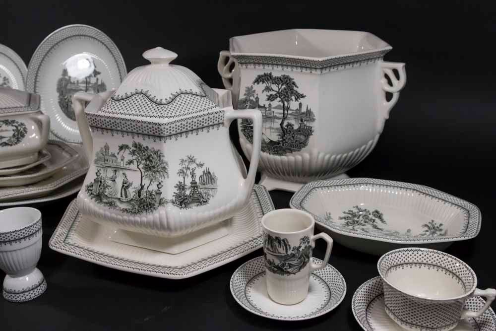 William Adams & Sons England Real Ironstone China