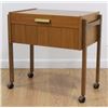 Image 2 : Mid-Century Danish Sewing Cabinet on Wheels