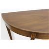 Image 5 : George III Style Banded Demilune Console Table