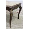 Image 5 : Marble-Top Coffee Table with Bronze Ormolu