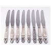 Image 1 : 8 Sterling Silver Georg Jensen Knives