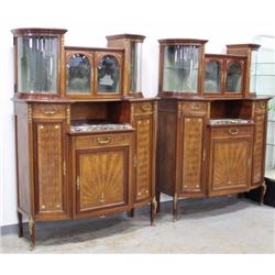 Very Rare Pair French Cabinets