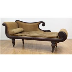 Federal Mahogany Recamier