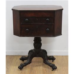 Federal Mahogany Work Table