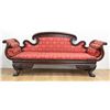Image 1 : Late Federal Mahogany Settee