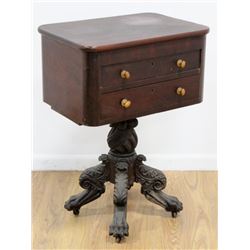 Federal Mahogany Work Table