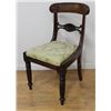 Image 3 : Set 7 Regency Mahogany Dining Chairs