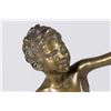 Image 2 : Bronze Sculpture, Boy Holding Crab and Pot