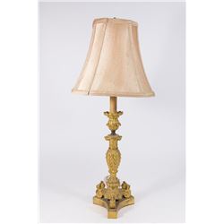 Dore Bronze Candlestick