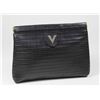 Image 1 : Valentino Black Leather Clutch