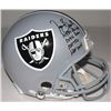 Image 1 : Tim Brown Signed Raiders Full-Size Authentic Proline Helmet with (4) Career Stat Inscriptions (Radtk