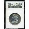 Image 3 : 1838 P50C Half Dollar, Judd-72, Pollock-75, R.5-7,--Cleaned--ANACS. Net PR60.