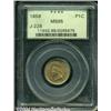 Image 3 : 1859 P1C Indian Cent, Judd-228, Pollock-272, R.1, MS65 PCGS.