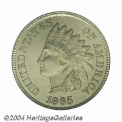 1865 1C One Cent, Judd-404, Pollock-473, R.6, PR65 PCGS.