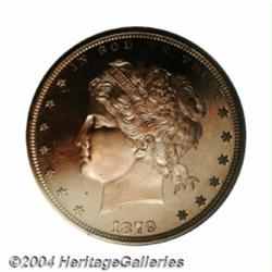 1879 $1 Dollar, Judd-1606, Pollock-1802, R.6-7, PR66 Red Cameo PCGS.