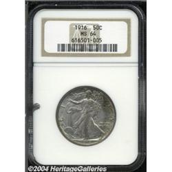 1916 50C MS64 NGC.