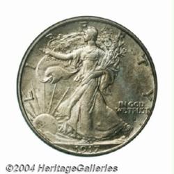 1917-S 50C Obverse MS63 PCGS.