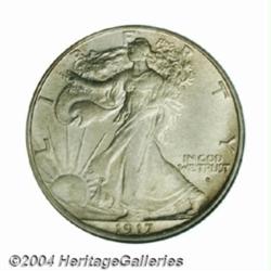 1917-S 50C Obverse MS63 PCGS.