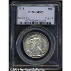 1918 50C MS62 PCGS.