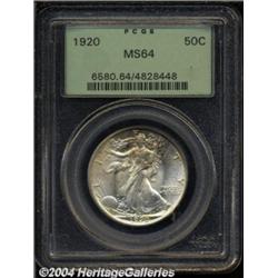 1920 50C MS64 PCGS.