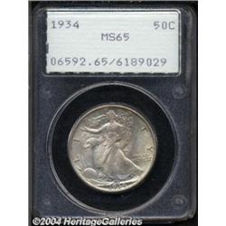 1934 50C MS65 PCGS.