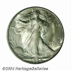 1934-S 50C MS66 PCGS.