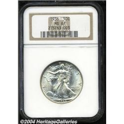 1936 50C MS67 NGC.