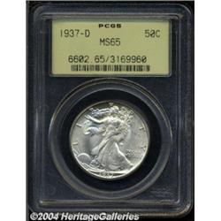 1937-D 50C MS65 PCGS.